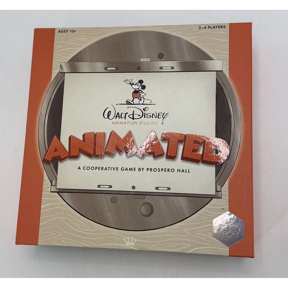 Funko Games Disney 100 Walt Disney Animated Board‎ Game Unopened